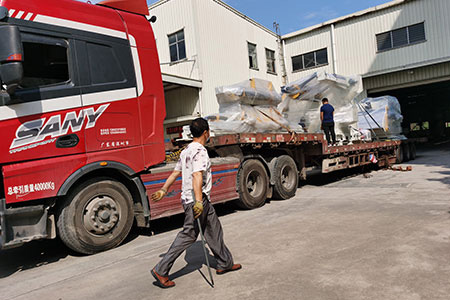 出貨！三合一自動(dòng)送料機(jī)（HL16F3）發(fā)往惠州